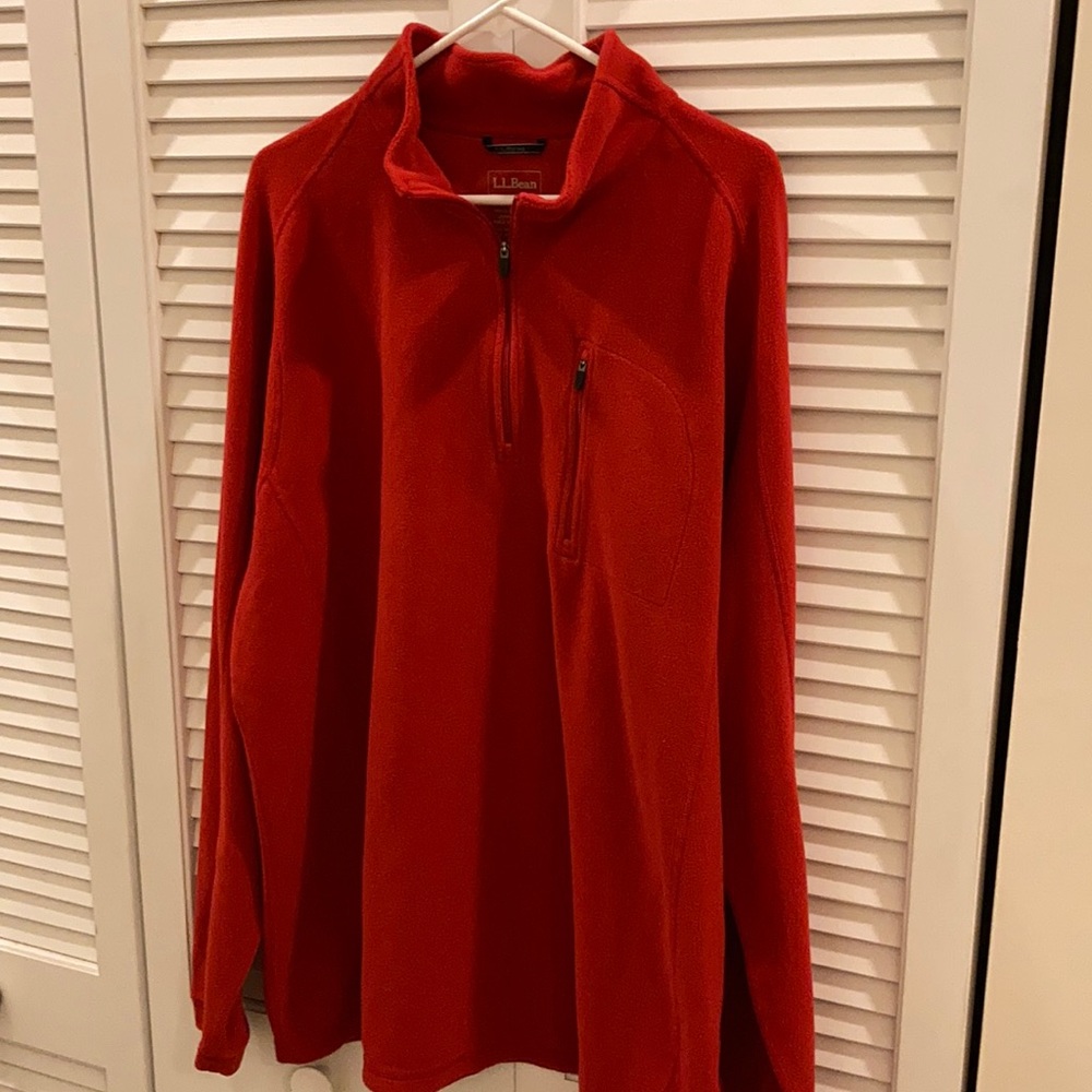 L.L. Bean Vintage 1/4 Zip Microfleece Pullover